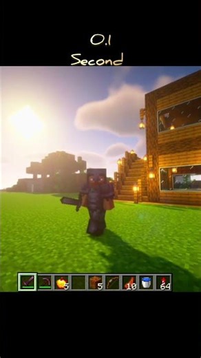 Minecraft video 0.1 second #shorts #minecraft #gaming