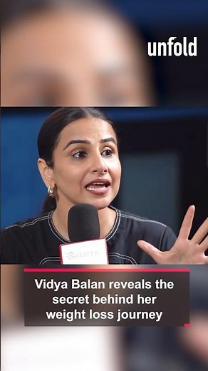 Vidya Balan Reveals Surprising Secrets Behind Her Weight Loss Journey