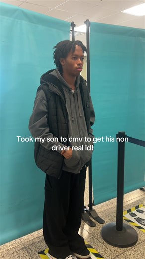 Had to get my boy right and get him his ID being that he’s 18 now. He doesn’t have his L’s as of yet, he does have his permit and in the meantime he will have his license. The total for a non driver real id -total $35 We brought his school id, birth certificate, social security card, school transcript with his address listed and a government issued piece of mail with his current address (that was 2 proof of residence). #motorvehicle #realid #youngadult #fyp #boymom