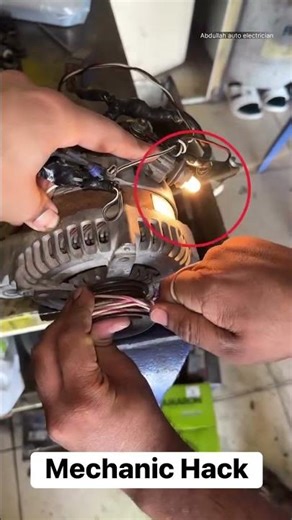 Car Alternator Cheak Without Fixed #automobile #automotivetools #handpumpautomationmotorfixing