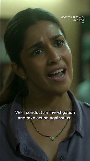 BADass Cop ft.Harleen Sethi | Hotstar Specials: Bad Cop | DisneyPlus Hotstar