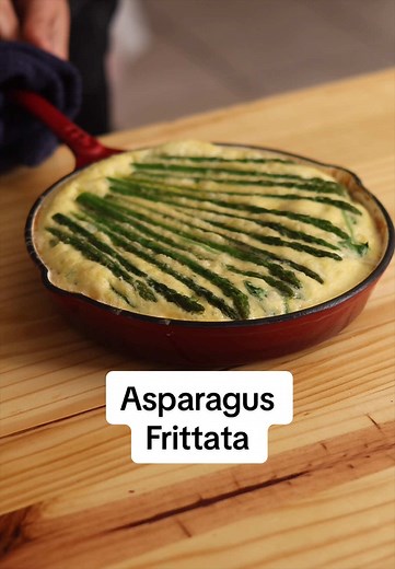 Easy Asparagus Frittata Recipe | Perfect for Brunch
