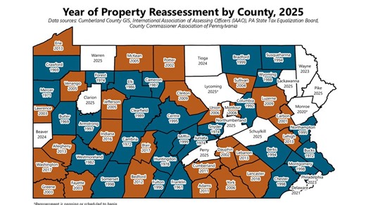 Many Pa. counties haven’t updated property assessments in decades