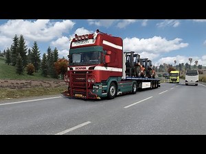 ETS2 | 🍁Realistic Autumn Drive🍁| Project Next-Gen + SnowyMoon v2 | Scania PGRS