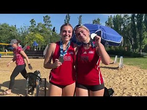 Interview with the U16 Girls' Beach Volleyball Team