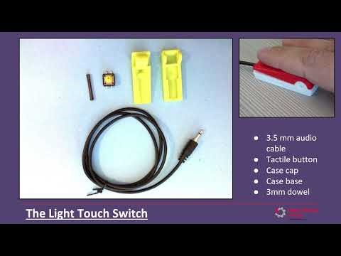 How to build the light touch adapted switch.