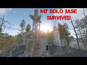 My solo Base Survived 3 weeks on rusty moose us monthly