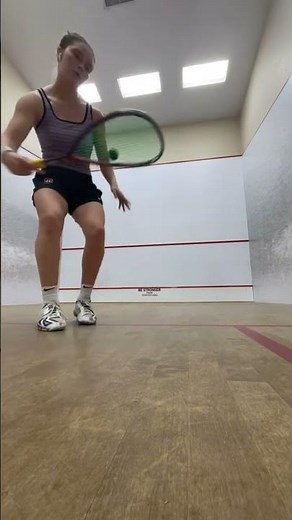 Squash skills 🔥 Squash is headed to the Olympics! @LA28, here we come! 🏅🔥 📹: @marina8squash/IG
