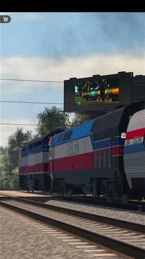 Amtrak F40 RaiI Sim Universe #rsu #p40 #f40