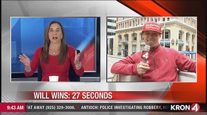 WATCH! KRON 4 Darya Folsom and KRON 4 Will Tran face off in KRON4's First Annual Banana Bite Competition! MORE: wp.me/p5hgGs-2sYu | KRON 4 News