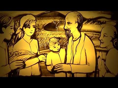 Vẽ tranh cát Câu chuyện Bác Hồ | Tranh cát Quỳnh Hoa | sand art