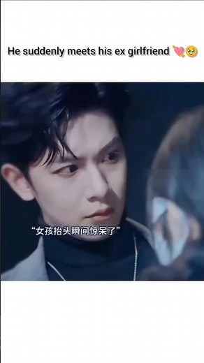 he suddenly meets his ex-girlfriend 💕😂￼
