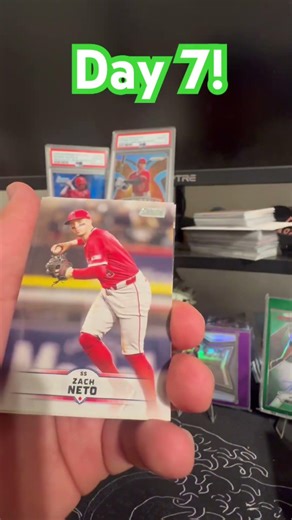 Day 8 of opening a pack for 365 days back to baseball today #topps #mlb