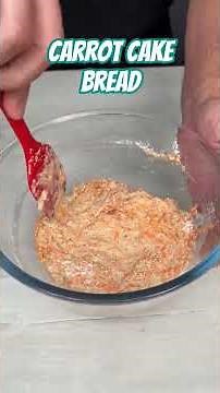 Forget Toast: This 3-Ingredient Carrot Cake Bread is Your New Breakfast Obsession! 🤯#shorts