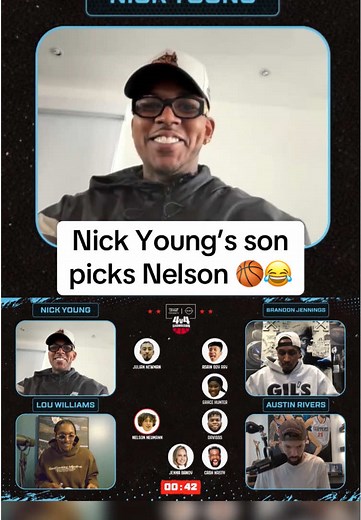 Nick Young's Son Picks Nelson at Draft Event