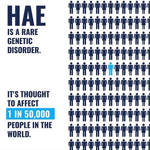 302K views · 167 reactions | Each member of our community has a unique hereditary angioedema (HAE) journey. Learn more about HAE by joining our rare family. | DiscoverHAE | Facebook