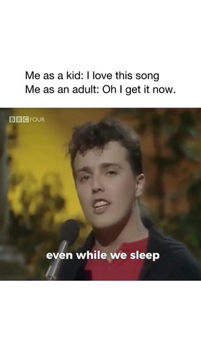 Realizing the truth about Everybody Wants to Rule the World 😳 #80smusic #relatable