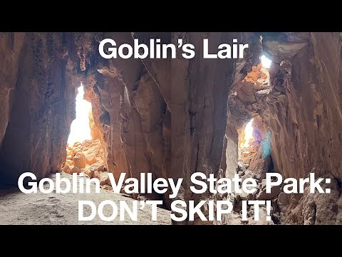 Goblin' s Lair AWESOME Full Hike: Goblin Valley State Park (4K)