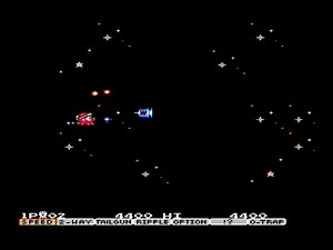 Parodius Nintendo NES PAL Gameplay