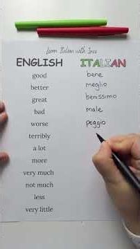 Learn Italian 🇮🇹📚