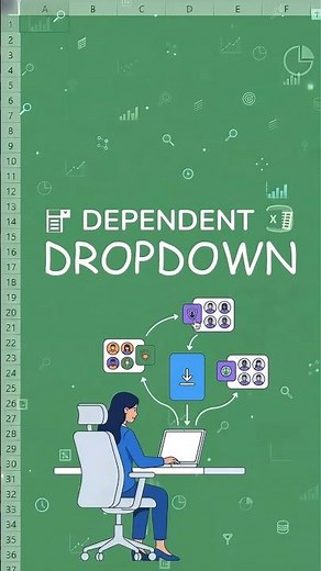 Excel Dependent Dropdown in Just 30 Seconds 🔥