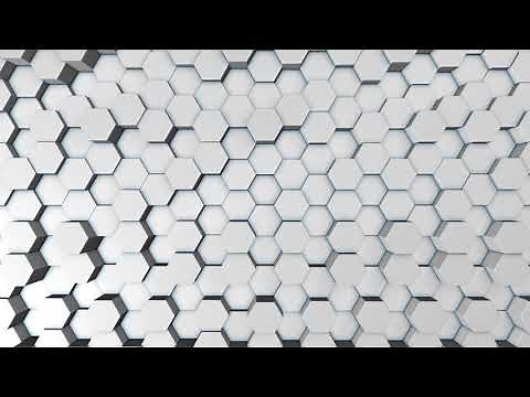 Abstract Hexagon Geometric Surface | HD Relaxing Screensaver