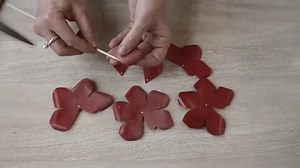 DIY Paper Rose Wedding Bouquet