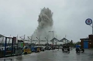 These monster waves are mesmerizing ... from a safe distance