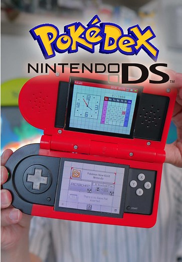 Pokédex Nintendo DS mod: retro DS Pokédex build
