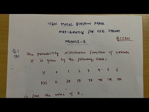 BCS301 New Model Question Paper Solved Q.No.1(a)📝