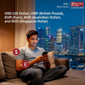 Keep your wealth secure wherever you are with the IDFC FIRST Bank FCNR Deposit Account. Enjoy attractive returns, protection from currency fluctuations, easy global access to your funds, and the added benefit of tax-exempt interest in India. It’s smart, flexible, and designed for your global financial growth. Open account now: https://idfcfr.in/IDFCFB/l1VJzP #IDFCFIRSTBank #AlwaysYouFirst #NRISavingAccount #NRIBanking | IDFC FIRST Bank