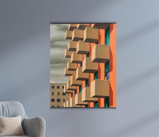 Jeffrey Smart - Holiday Wall Art Jeffrey Smart Poster Modern Decor Painting Expressionism Canvas Gift of Home Wall Decor Art Office Printing - Etsy