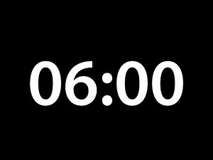 6 Minute Timer with gentle alarm ⏰ The Perfect Productivity Pocket | NO MID-ROLL ADS