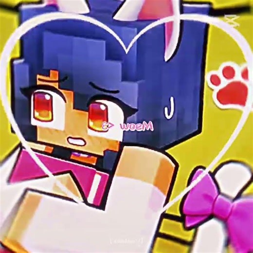 #edit #minecraft #aphmau cat APHMAU! meow ~meow⭐💜🌟⭐🌟💜🌟💜🌟💜⭐✨💜⭐💜✨💜👑🔥