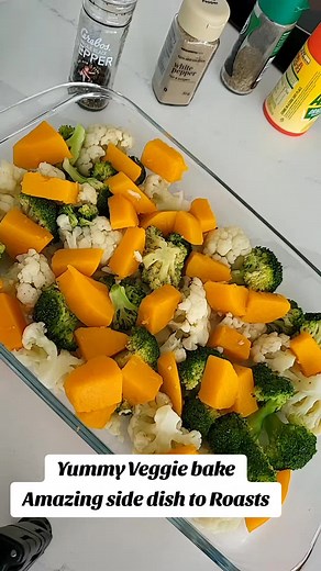 Delicious Veggie Bake Recipe with Cheese and Herbs