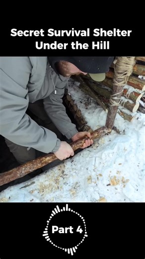 Building a Secret Survival Shelter Under the Hill