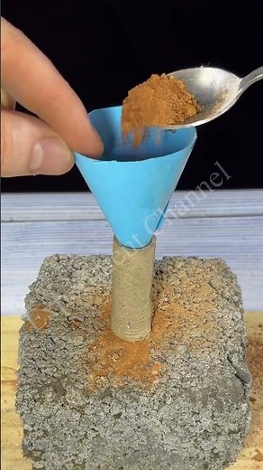 DIY Firework Fountain with sparklers