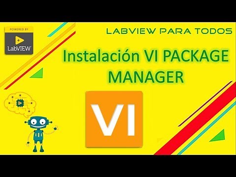 Instalación de NI PACKAGE MANAGER de LabVIEW
