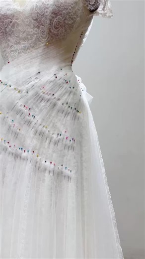 6.9K reactions · 79 shares | Working hard 殺#biebridal #weddingdress #wedding #bridetobe #bespokeweddingdress | Bie Bridal | Facebook