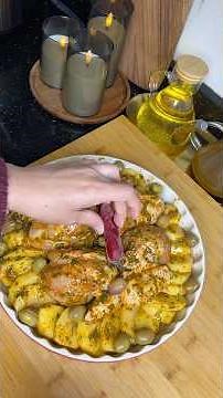 Chicken and potato casserole 😍 with an amazing melt-in-the-mouth marinade | The easiest and most ...