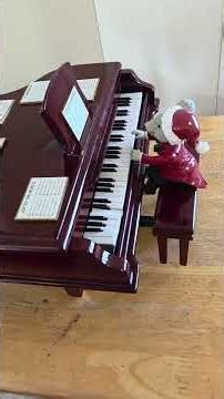 Magical Musical Maestro Mouse with Baby Grand Piano plays up to 24 Songs