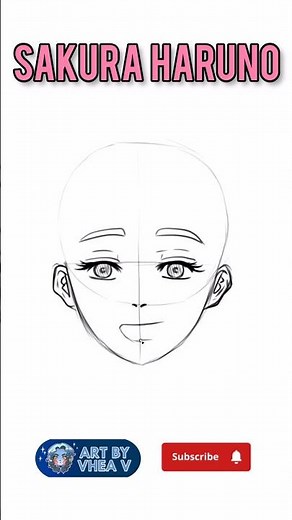 how to draw sakura haruno step by step | sakura haruno drawing | easy drawings for beginners