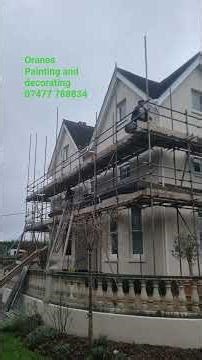 exterior Painting soffit repair #painter #painting #paintingpainting #woodworking #woodrepair#soffit