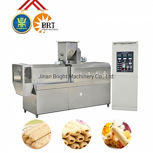 [Hot Item] Twin Screw Extruder Auto Cream Core Filling Making Machine Chocolate Puffed Core Filling Snack Food Production Line
