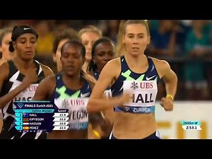 Women's 1500m Final. Weltklasse Zürich Diamond League, Day 2, Letzigrund Stadium, September 9, 2021.