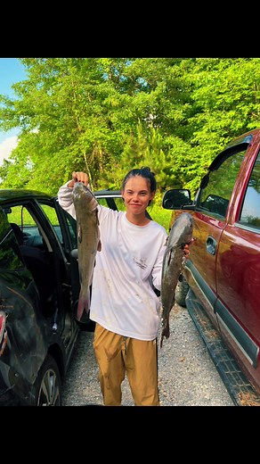 Had a good day catfishing over the weekend! #catfish #tennessee #middletennessee #fishing #fishtok #ladyangler #fisherwoman #fyp #adventure