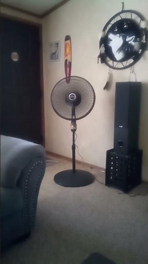 Lasko Oscillating Cyclone Pedestal Fan, Adjustable Height, Timer, Remo