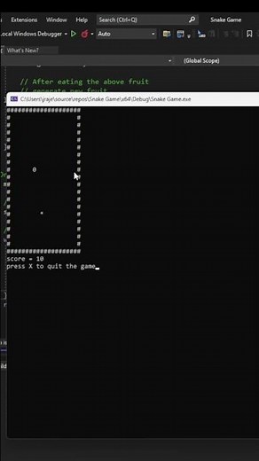 Snake Game in C/C++ | Game Projects in C++ | Great Candidate for your resume #gamedevelopment