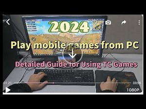 Play mobile games from PC with TC Games: Step-by-Step Guide！