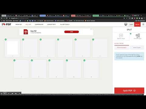How to Extract Pages from a PDF with iLovePDF